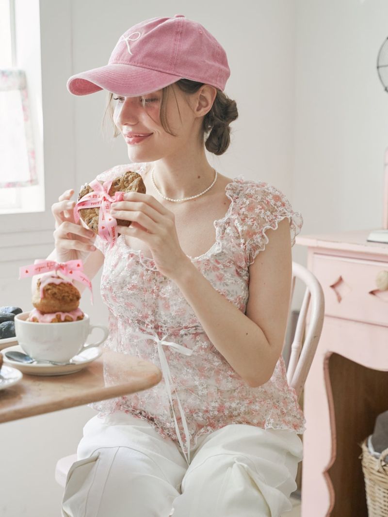 Flower Shower Blouse_pink