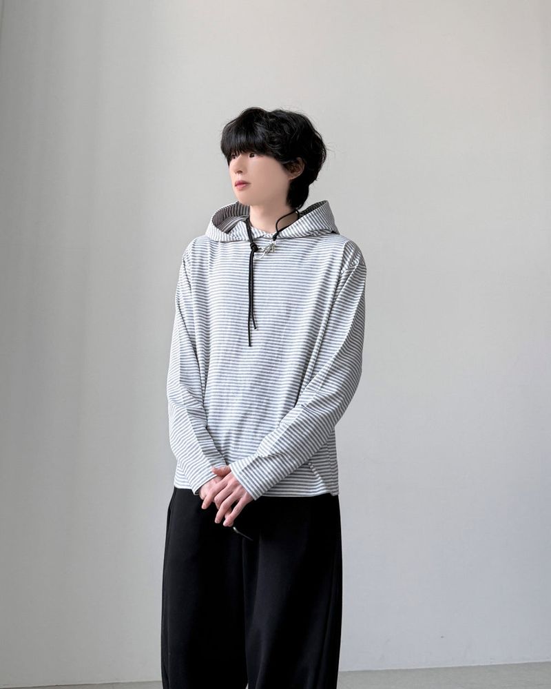 Phil Layer Stripe Hoodie