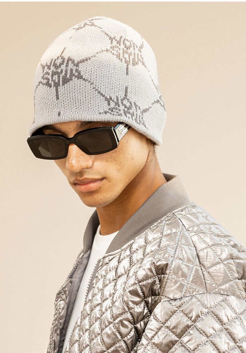 THORN JACQUARD BEANIE