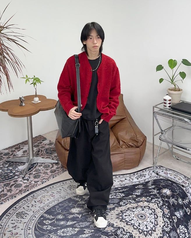 Raffi Brush Crop Cardigan