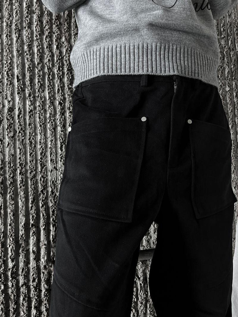 dying cutting zipper pants