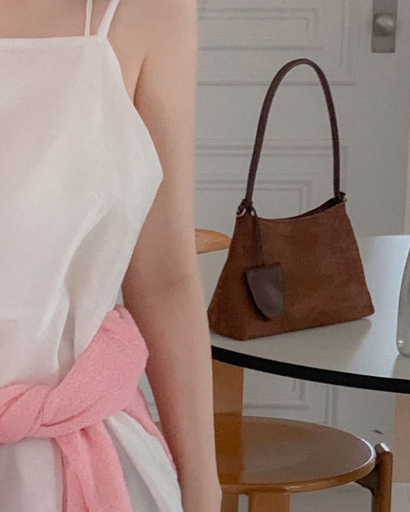 Viven Suede Shoulder Bag