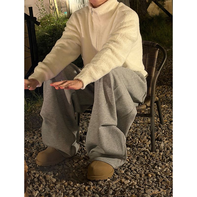 [Unisex] Half tuck sweat pants(2color)