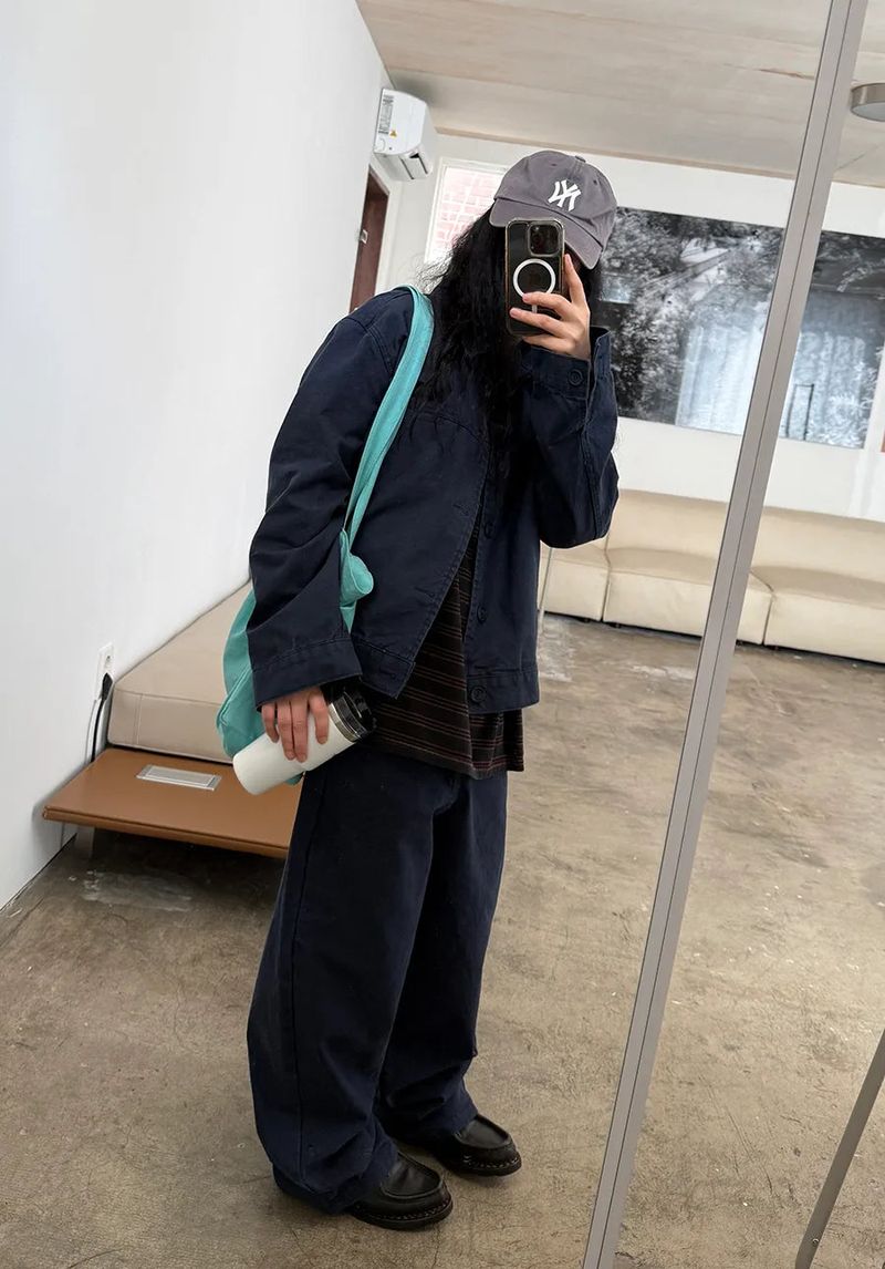 cachion washing work jacket