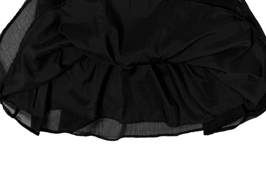 Sean V Shirring Frill Sleeveless Blouse