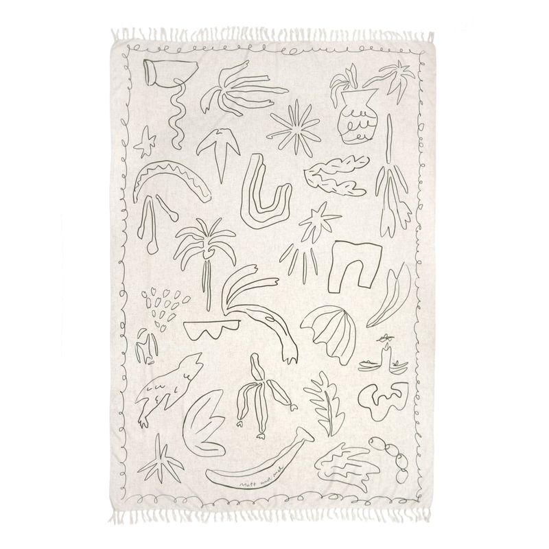 [Eco blanket] Camino - Natural