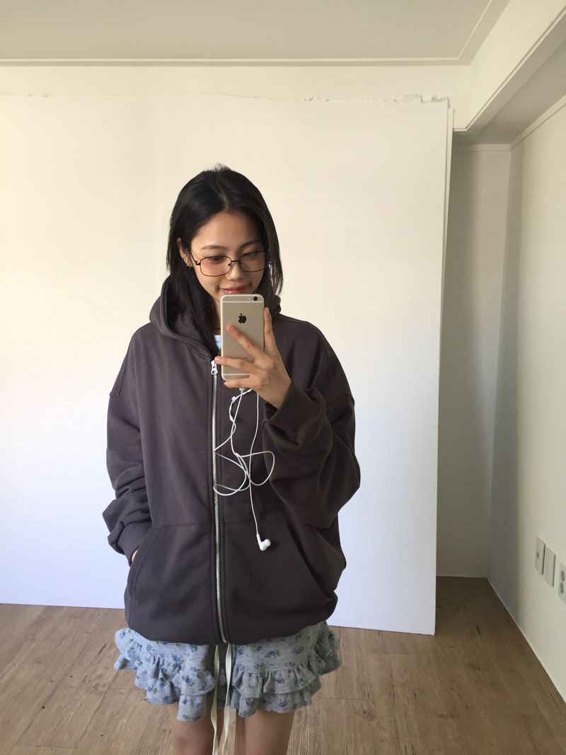 Weekly Essential Zip-Up Hoodie (5color)