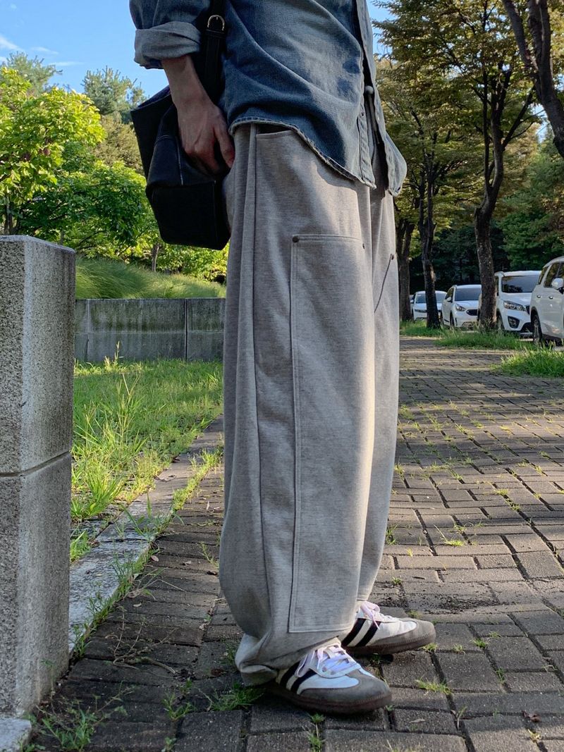 St Tamy Double knee Sweat pants