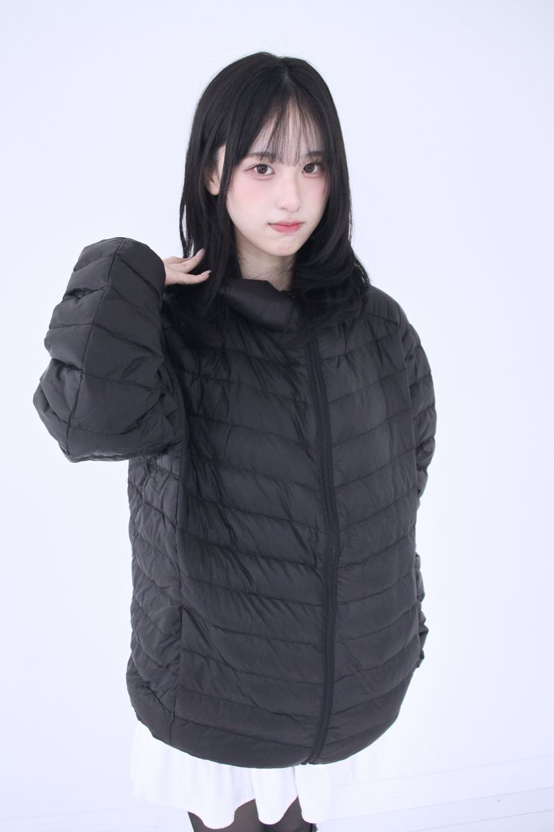 Duck-Down Light Hooded Slim Lightweight Padded (2colors)