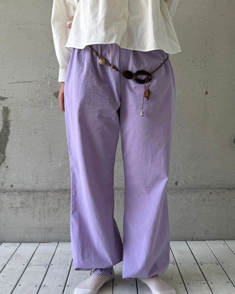 Color Button Pants