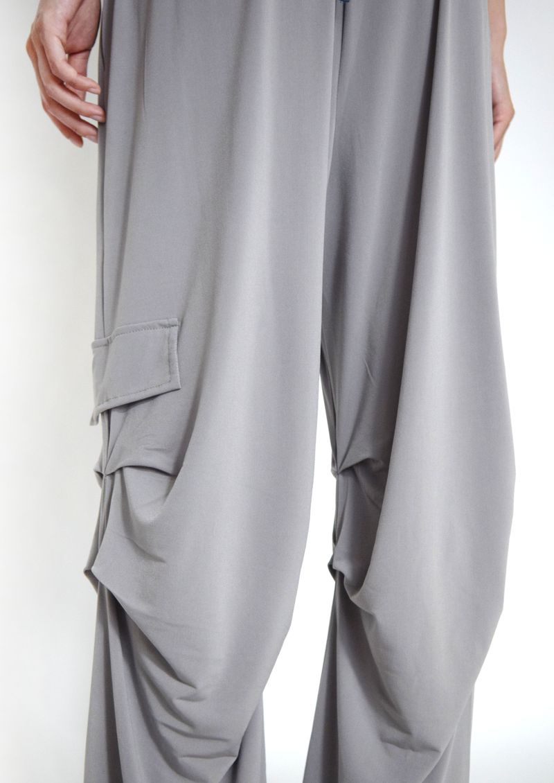 bottom shirring jogger pants