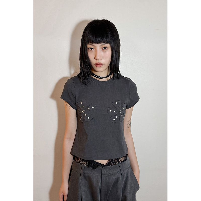 FLOWER SHORT SLEEVE TEE