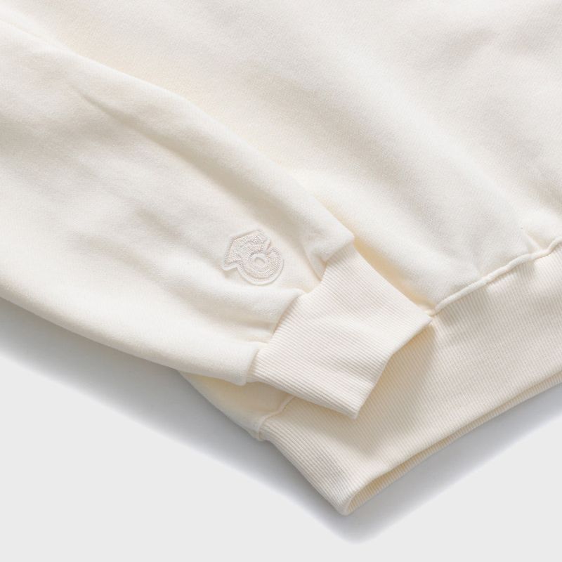 CCC Skyblue Patch Sweatshirt / Ivory [Unisex]