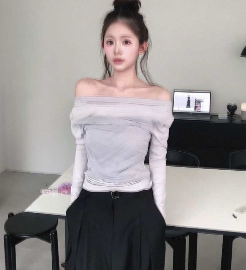 cloudemotion(クラウドエモーション)の「grif chiffon dual wrap top(Tops)」