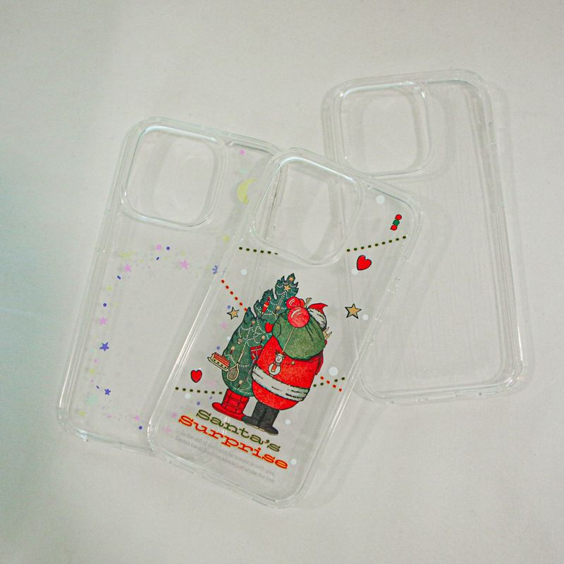 【MADE】Santa's surprise Jelly hard Phone case