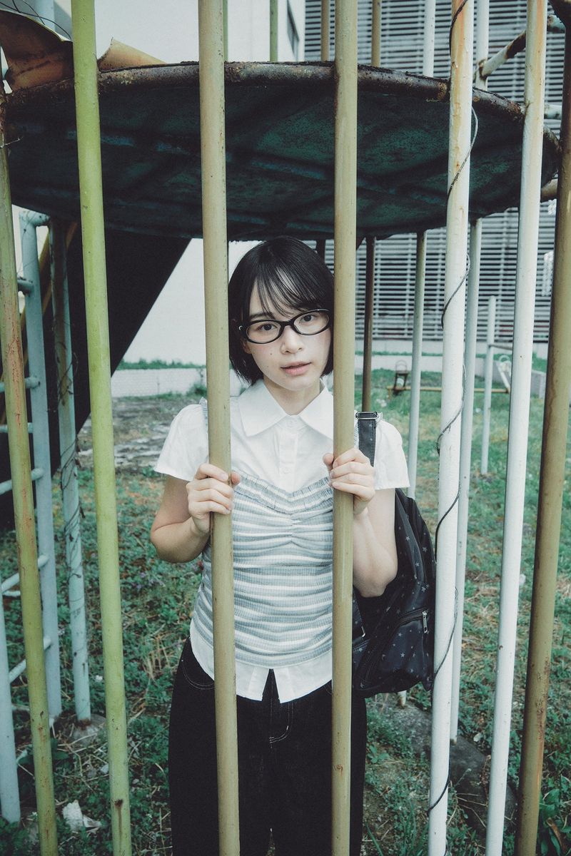 aoyu（アオユ）の「SLIM SHIRRING COLLAR BLOUSE IVORY（Tops）」