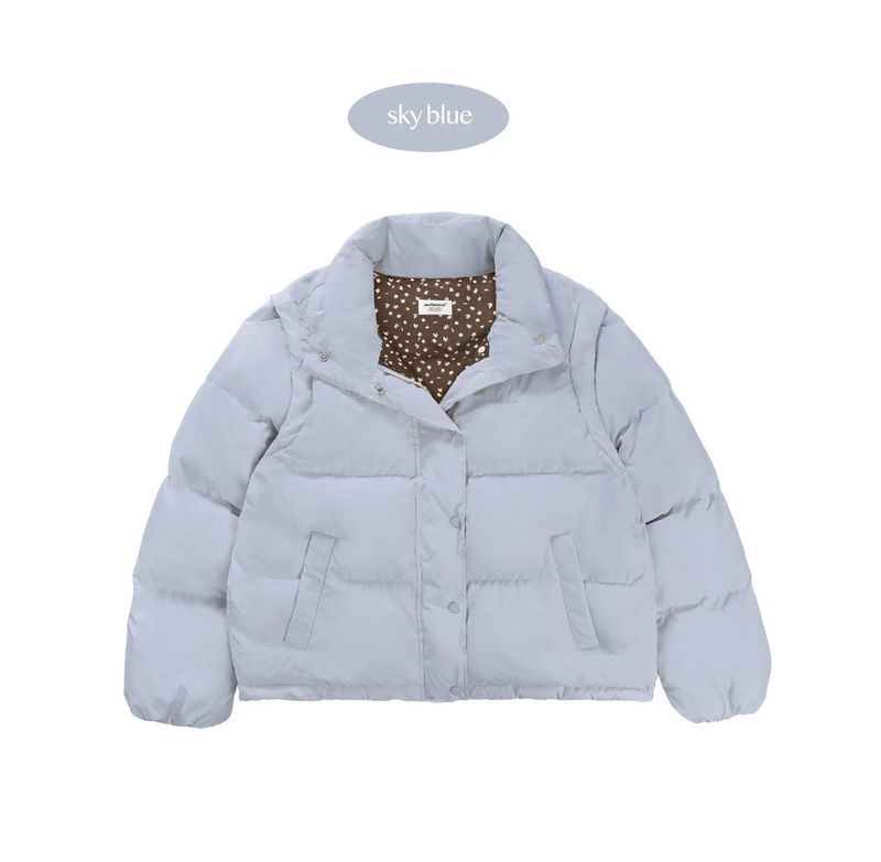 2WAY WELLONG PADDING JUMPER (Ivory)