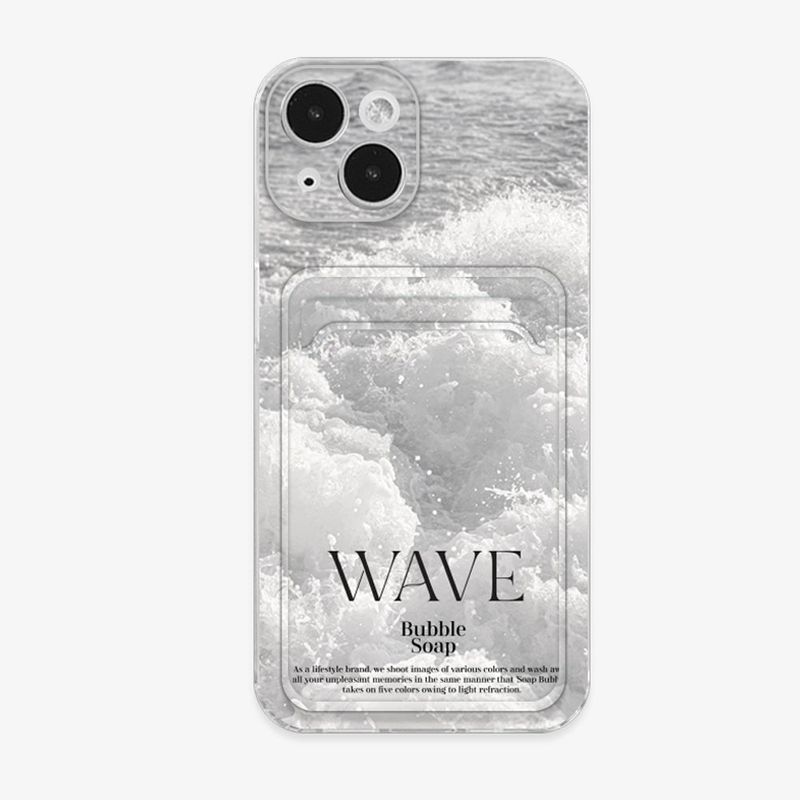 BUBBLESOAP（バブルソープ）の「【MADE】ウェーブカードジェリーケース（スマホグッズ/小物）」