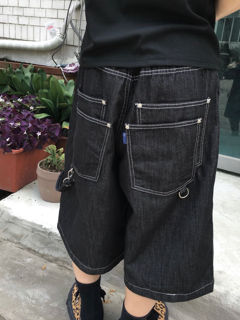 Jane Rop Non-Fade Bermuda Denim Pants 2C