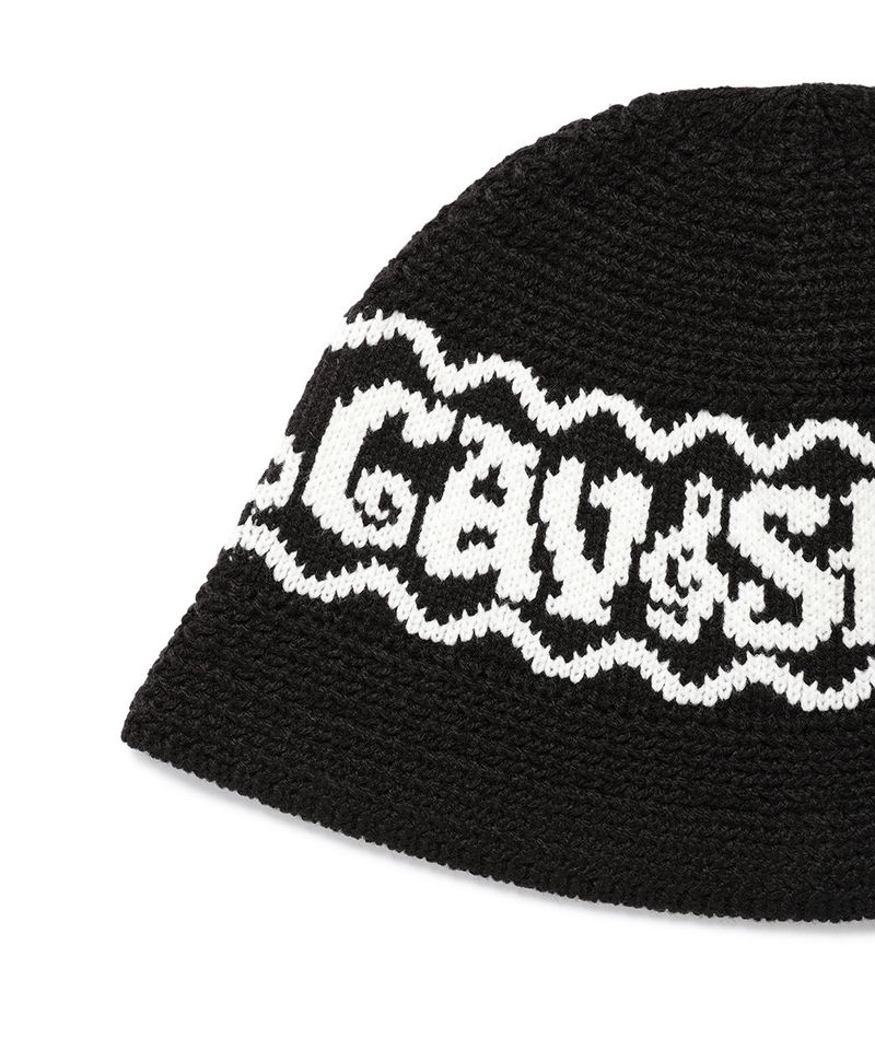 CLEF KNIT BUCKET HAT BLACK(CV2EFUAB30A)