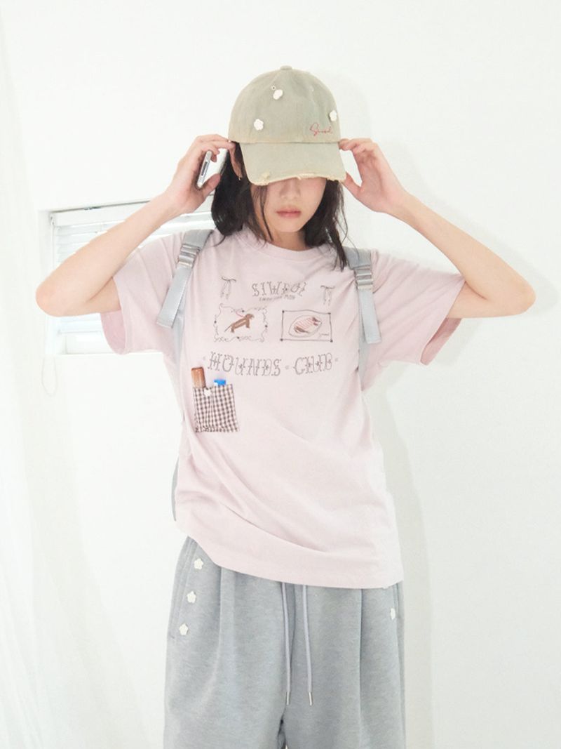 Hound Club Tee (Pink)