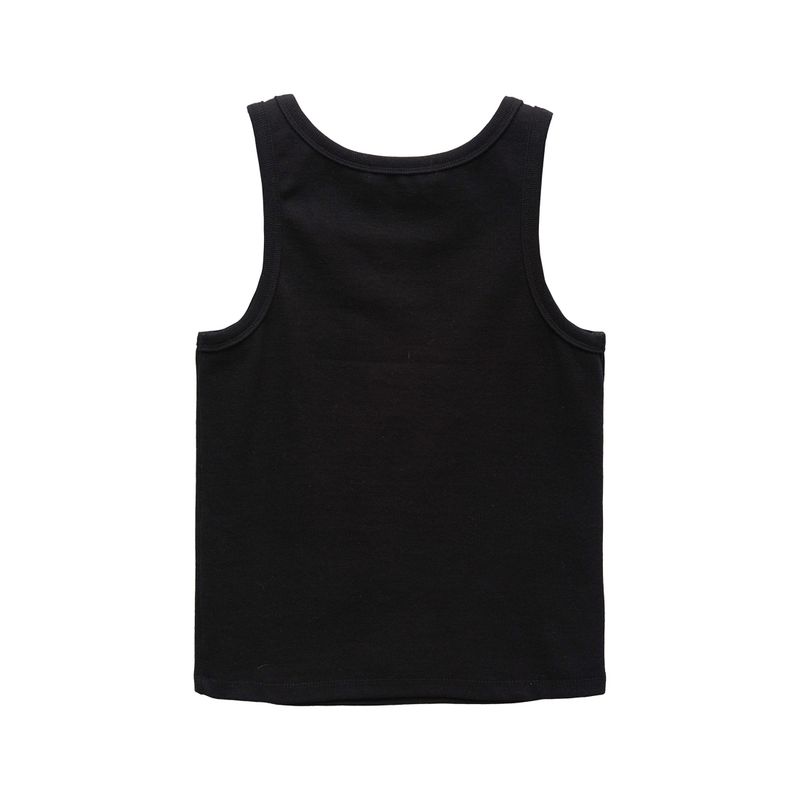 SYMBOL METAL SLEEVELESS [BLACK]