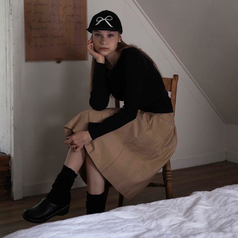 Black Ribbon Camp Cap