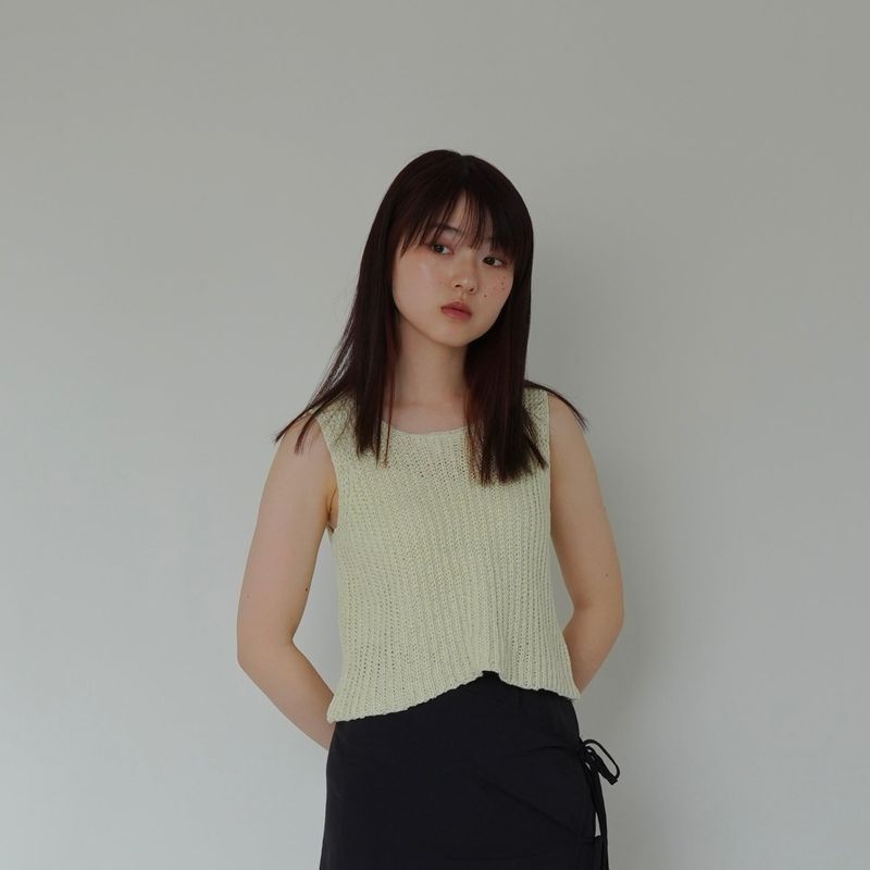 knit tank top