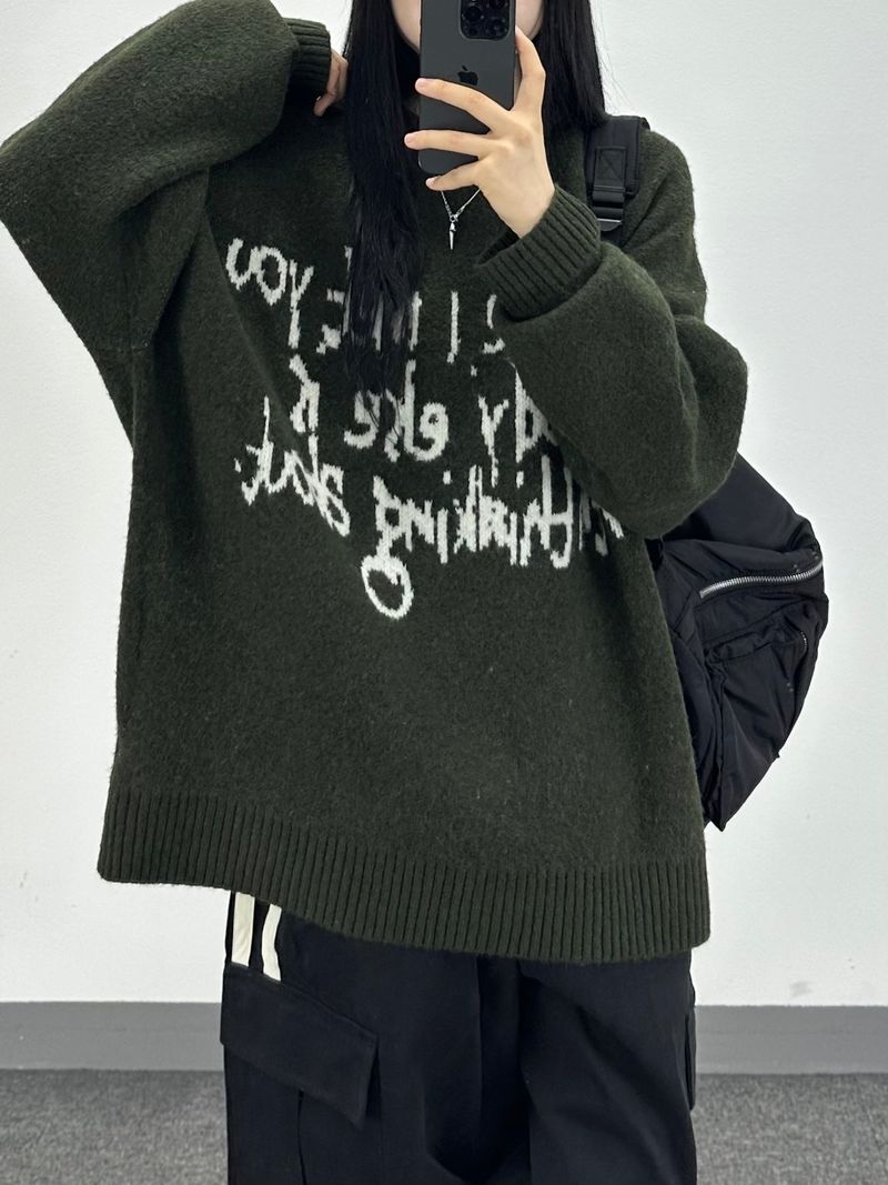 hand letter knit