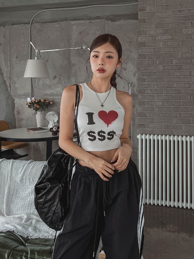Love money pad sleeveless