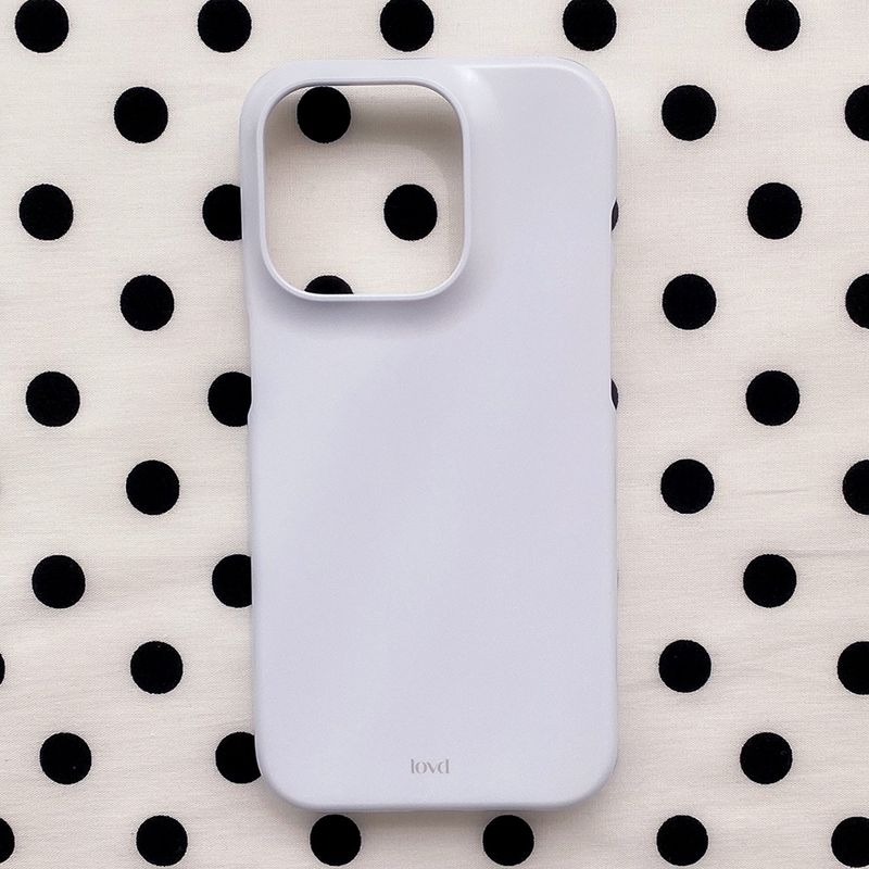 [MADE] MILKY BLUE PHONE CASE (matte hard)