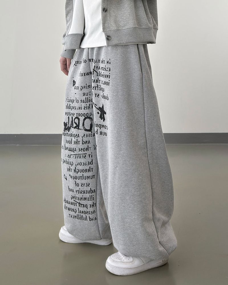 DR Wide Sweatpants