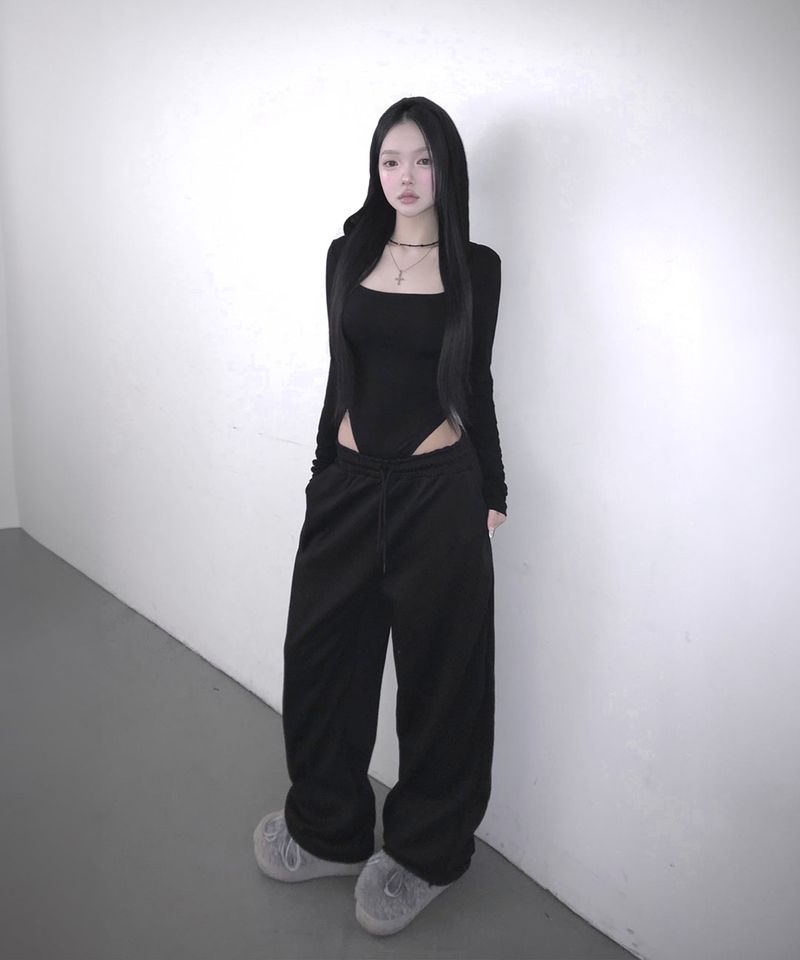romper hoodie (4colors)