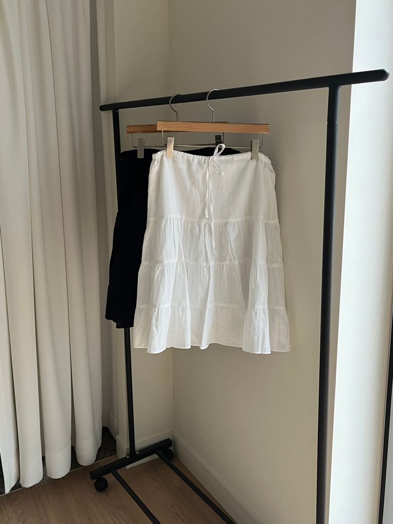 Irene Shirring Skirt (2 colors)