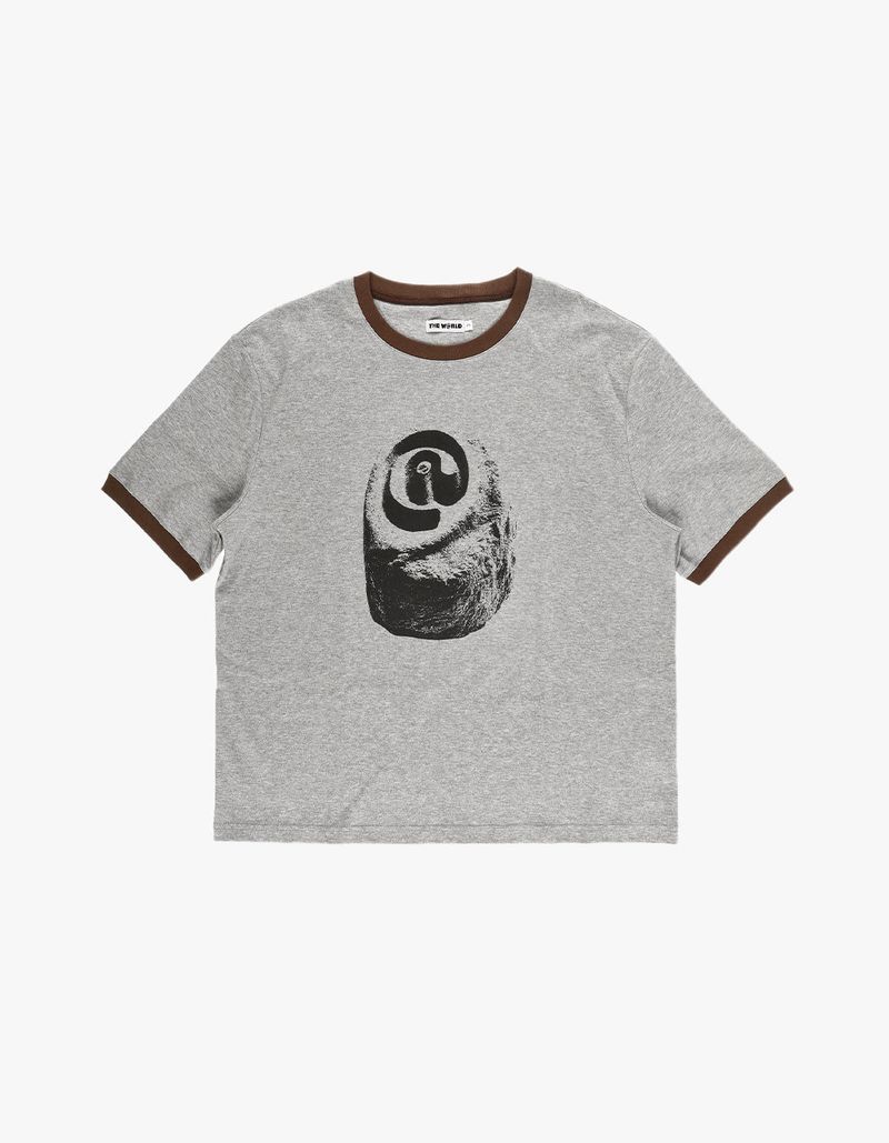 thewarld(ザワールド)の「BIG STONE RINGER TEE BROWN(Tops)」