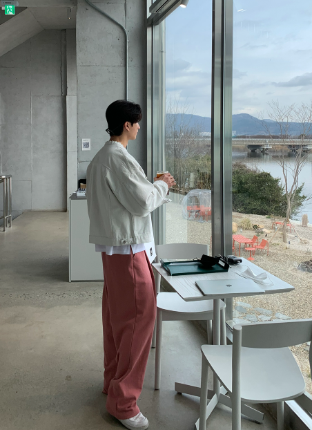 LOOKPLE（ルックプル）の「 3レイヤーズリウォッシュツータックバンディングワイドパンツ（パンツ）」