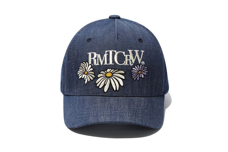 FLOWER LOGO BALL CAP_BLUE