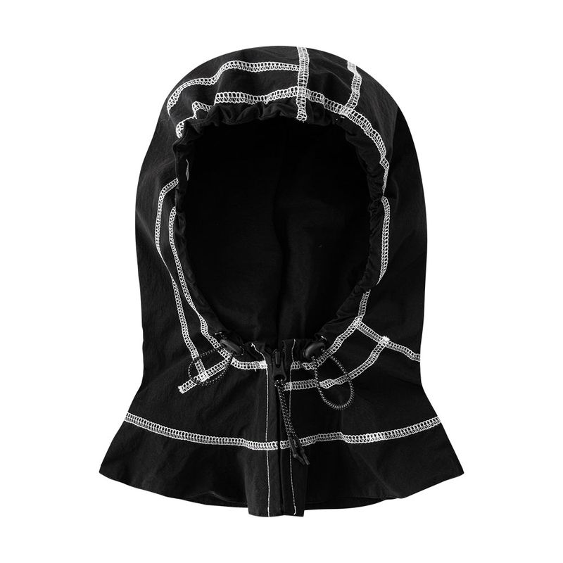 mahagrid（マハグリッド）の「CURVED STITCH BALACLAVA（Hats）」