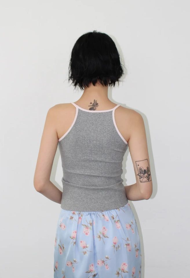 [with cup] TIPPING SLEEVELESS