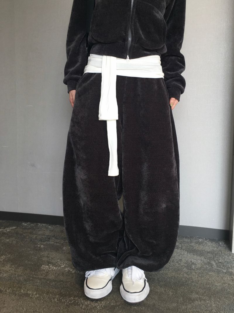 Acorn Velvet Wide Pants (3c)