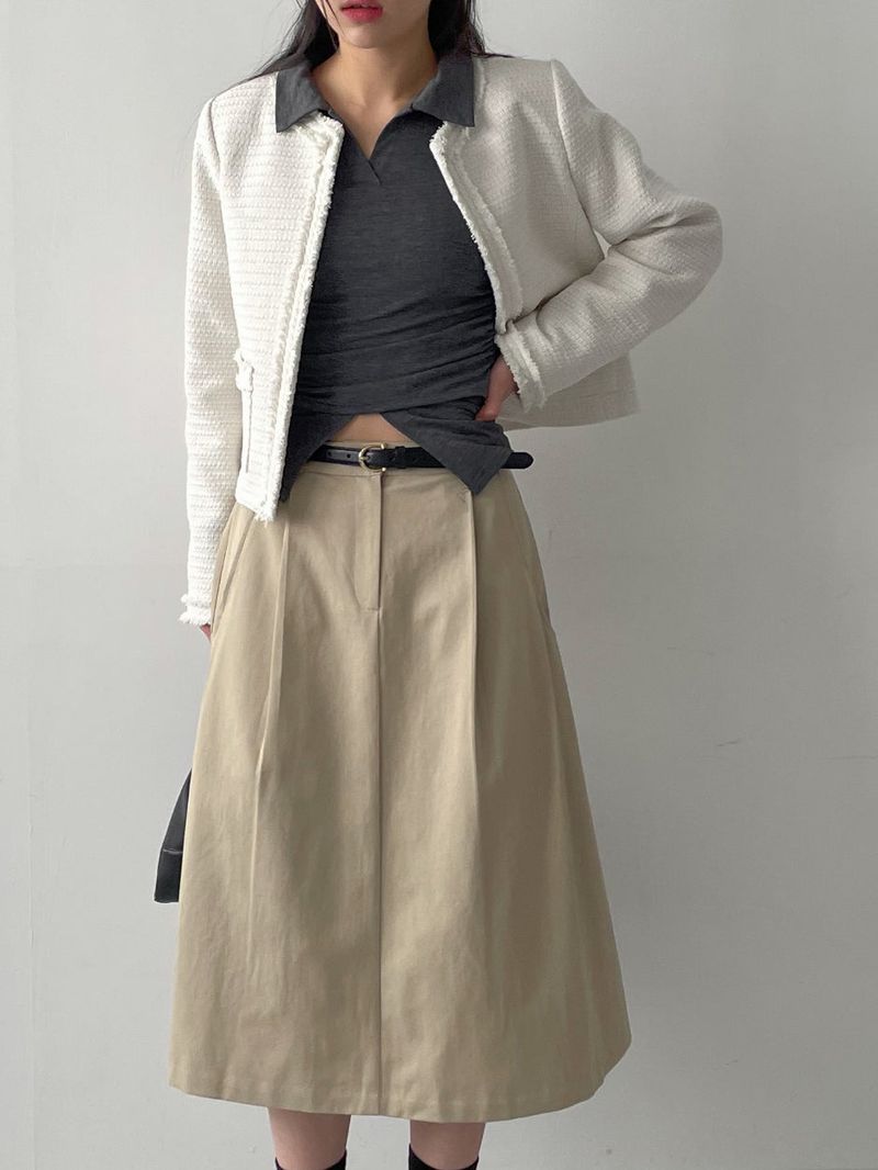 Sunday Fringe Tweed Jacket