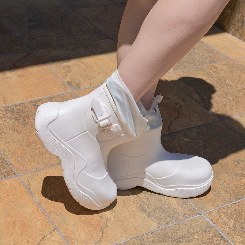 Rose Belted Middle Rainboots_R0017 (3Colors)