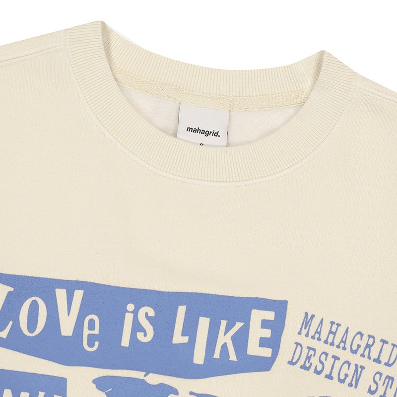 LOVE PUNK PIGMENT SWEATSHIRT