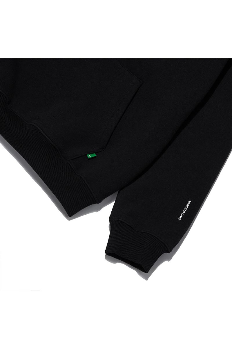 Flame Bear Hoodie_Black