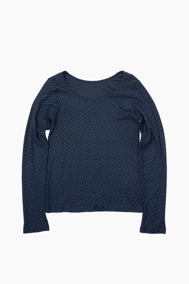 Tulip wide neck long sleeve
