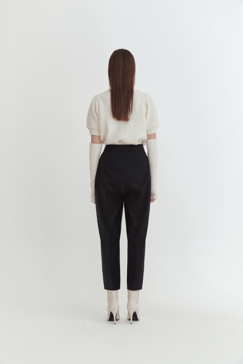 Gold button pants