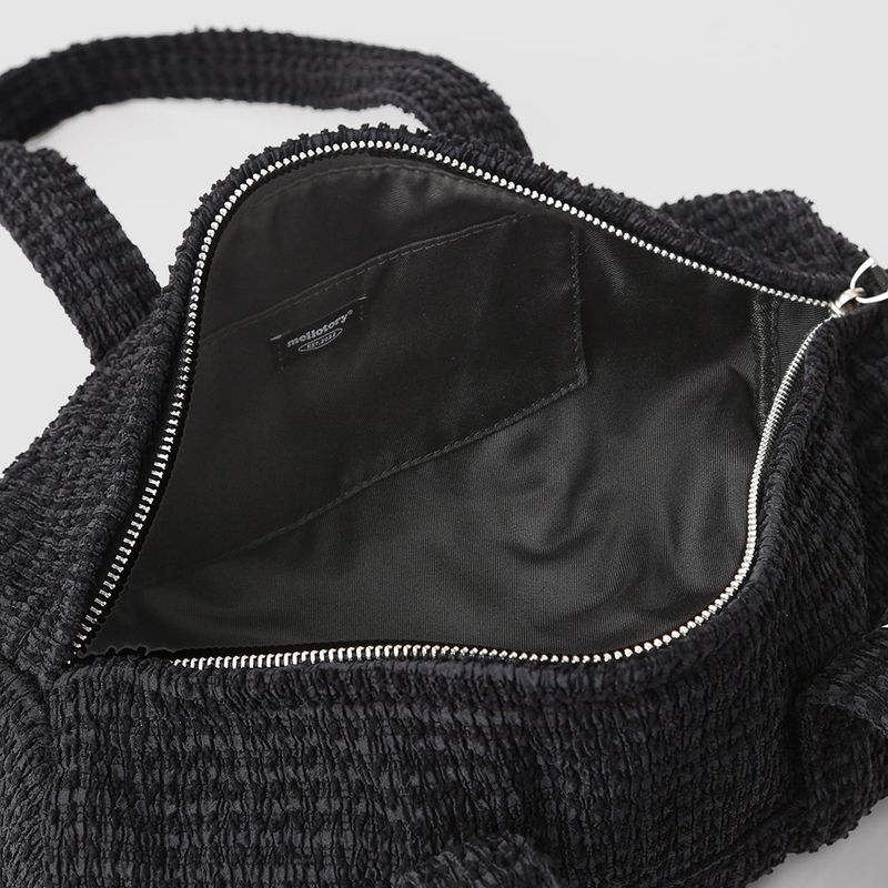 FABRIC DUFFEL BAG(BLACK)