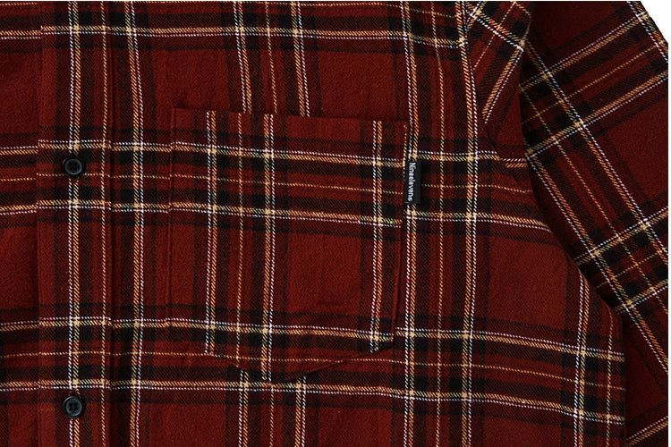 Loose-fit check shirts