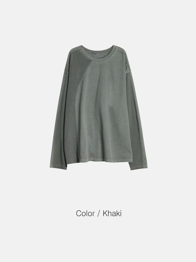 Mera Pigment Waffle Long Sleeve 4C