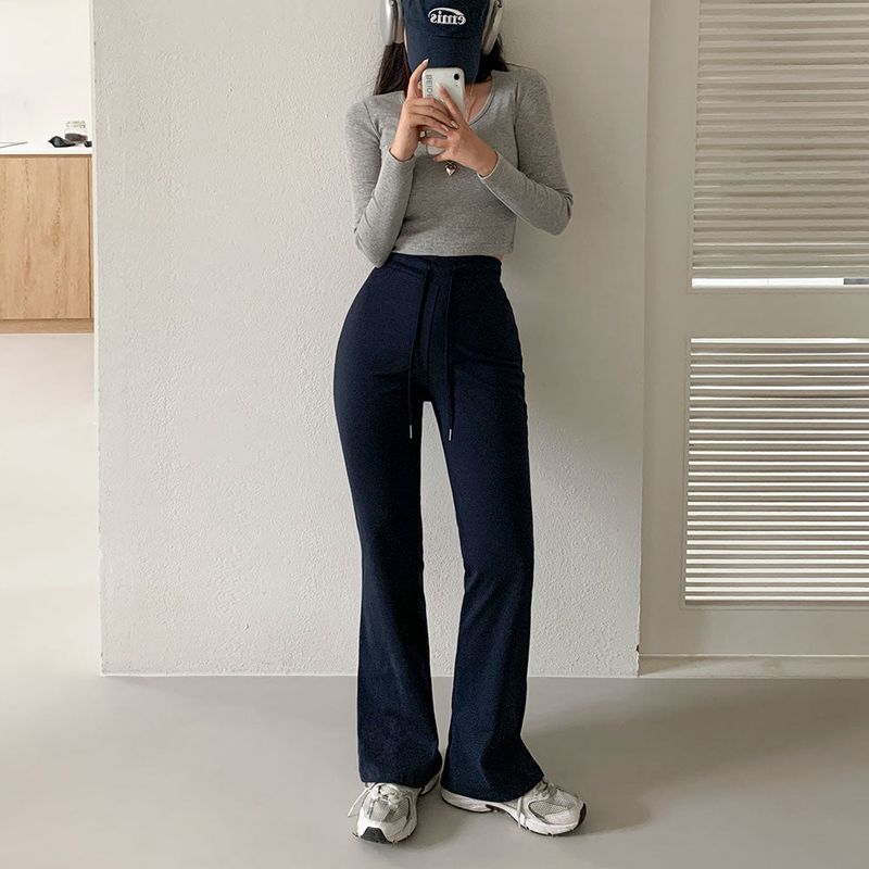 [Bellide made/Short, Long/2Size] Unmodified  Bootcut Training Pants